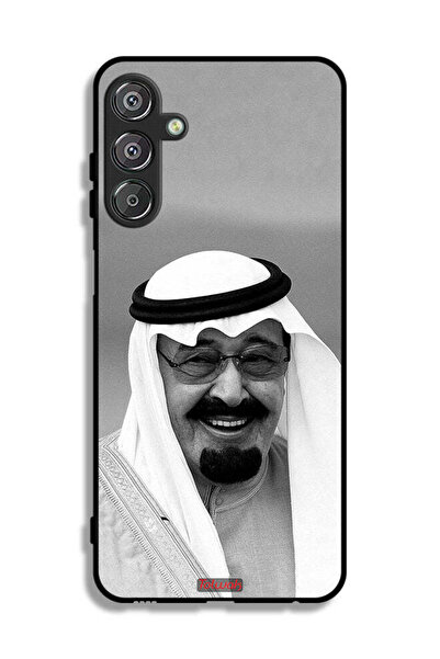 Tolwak غطاء حماية لهاتف سامسونج جالاكسي F15 5G صورة الملك عبد الله مبتسمًا