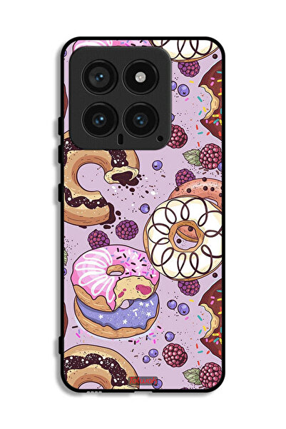 Tolwak غطاء حماية لهاتف شاومي 14 برسومات دونات فنية