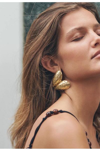 yucelique Zra Beach Collection Design Viral Dangle Fish Earrings