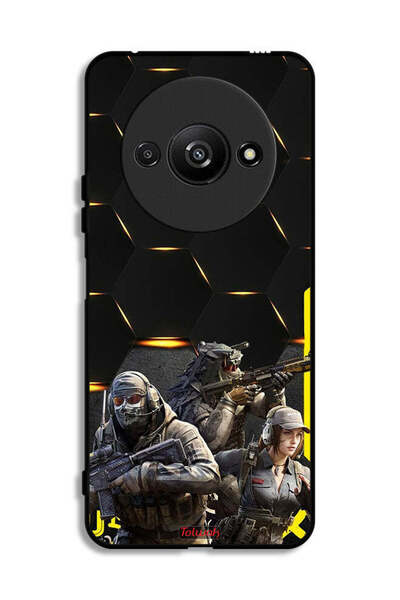 Tolwak Xiaomi Redmi A3 4G Protective Case Cover Cyberpunk Wallpaper