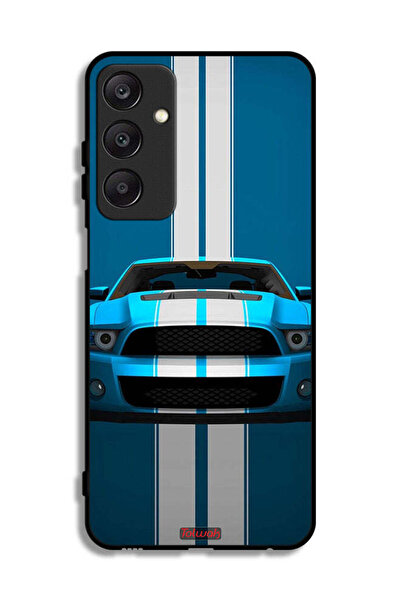 Tolwak Samsung Galaxy A25 5G Protective Case Cover Car Abstract Art
