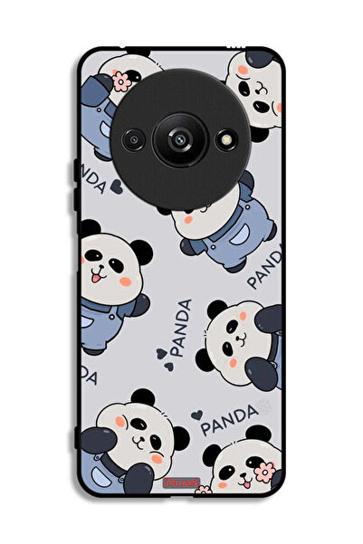Tolwak Xiaomi Redmi A3 4G Protective Case Cover Pattern Of Pandas