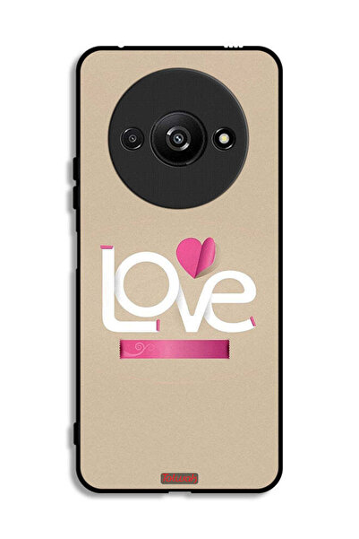 Tolwak Xiaomi Redmi A3 4G Protective Case Cover Love Art