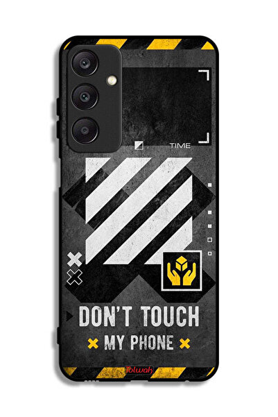 Tolwak Samsung Galaxy A25 5G Protective Case Cover Do Not Touch My Phone