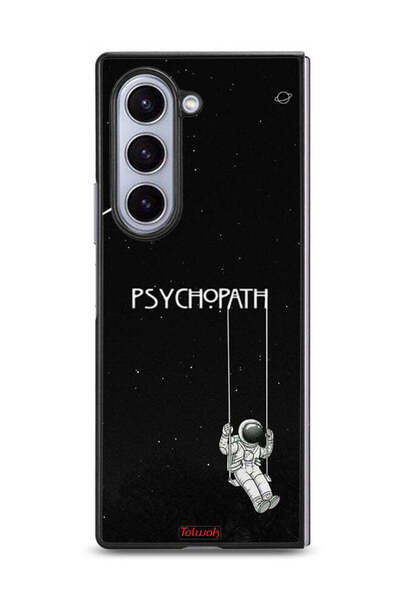 Tolwak غطاء حماية لهاتف Samsung Galaxy Z Fold6 من Psychopath