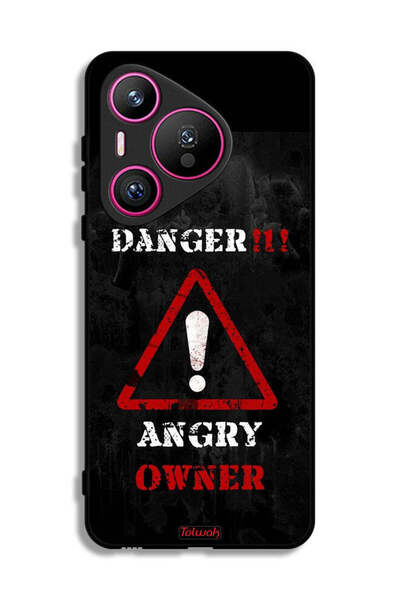 Tolwak غطاء حماية لهاتف هواوي بيورا 70 - مالك غاضب