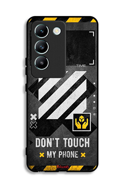 Tolwak غطاء حماية لهاتف Vivo V30 Lite 4G، لا تلمس هاتفي