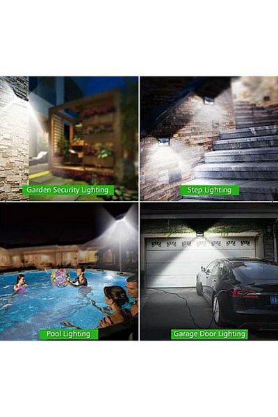 divendi-ro Solar COB motion sensor lamp, 90 LED, 900 lumens