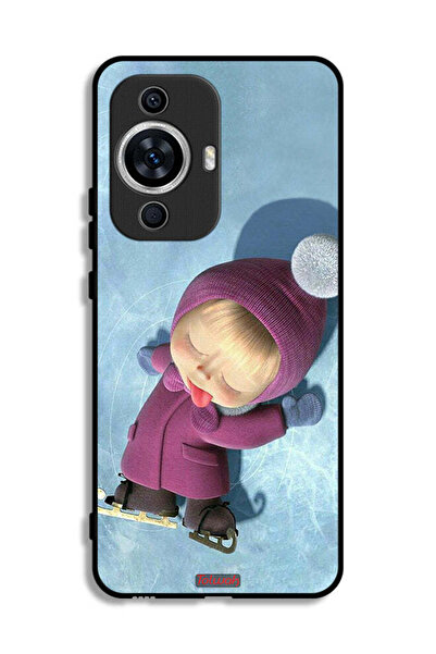 Tolwak غطاء حماية لهاتف هواوي نوفا 12 لايت بتصميم دمية لطيفة