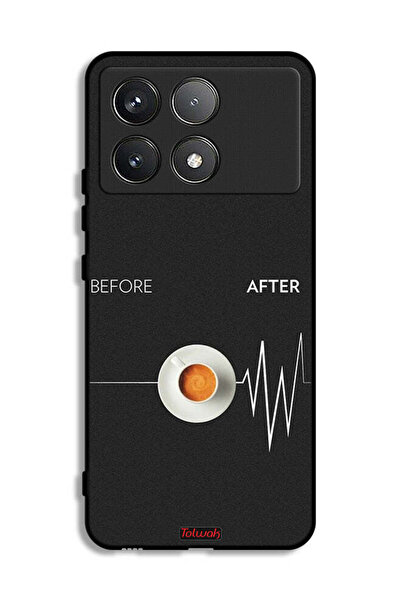 Tolwak Xiaomi Poco F6 Pro Protective Case Cover Before After