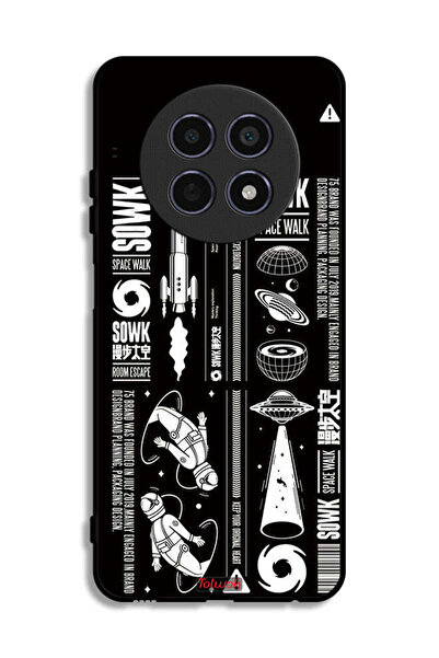 Tolwak غطاء حماية لهاتف Realme 12x 5G بملصق Sowk Space Walk