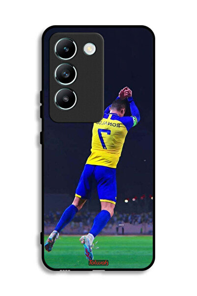 Tolwak غطاء حماية واقٍ لهاتف Vivo V30 Lite 4G كريستيانو رونالدو