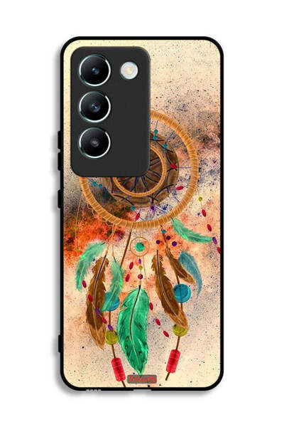 Tolwak غطاء حماية لهاتف Vivo V30 Lite 4G بتصميم ماندالا ريش معلق