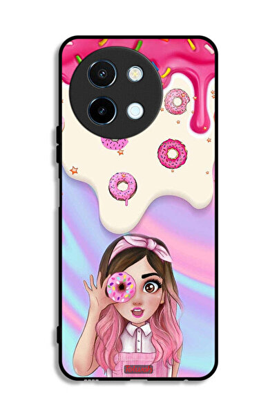 Tolwak Vivo Y38 5G Protective Case Cover Holding Donut