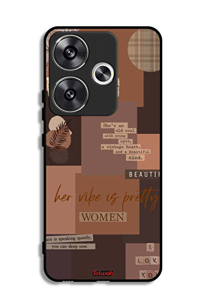 Tolwak غطاء حماية لهاتف Xiaomi Redmi Turbo 3 5G - Adventurer Women