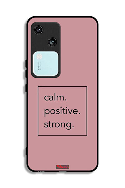 Tolwak غطاء حماية لهاتف Vivo V30 5G، هادئ وإيجابي وقوي