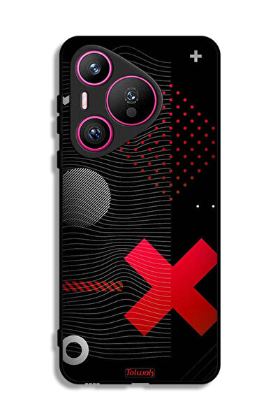 Tolwak غطاء حماية لهاتف هواوي بيورا 70 بعلامة الصليب