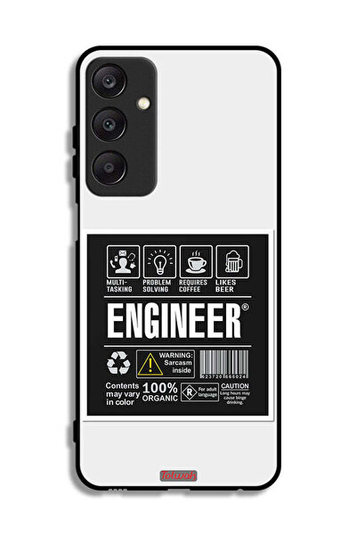 Tolwak غطاء حماية لهاتف سامسونج جالاكسي A25 5G، ملصق مهندس