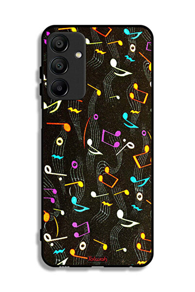 Tolwak غطاء حماية لهاتف سامسونج جالاكسي A15 بنمط قماش موسيقي