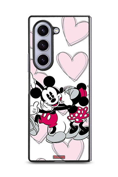 Tolwak غطاء حماية لهاتف سامسونج جالاكسي زد فولد 6 بتصميم عناق ميكي ماوس