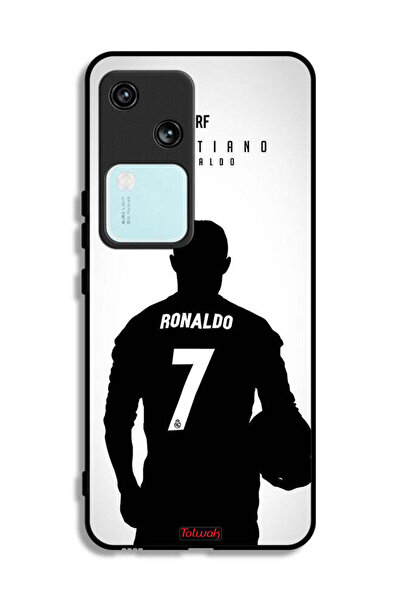 Tolwak غطاء حماية فيفو V30 5G بقناع كريستيانو رونالدو