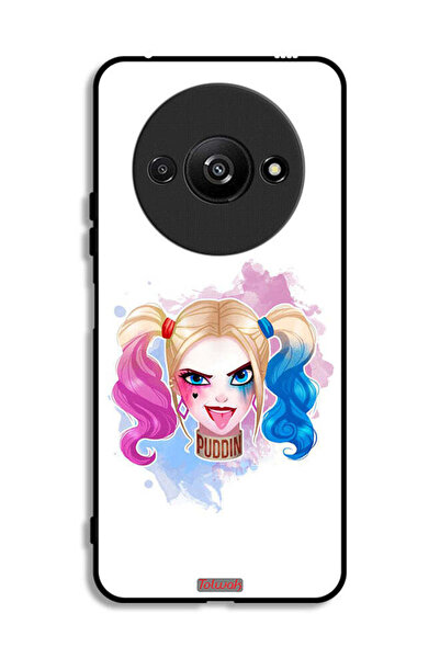 Tolwak غطاء حماية لهاتف Xiaomi Redmi A3 4G برسومات هارلي كوين