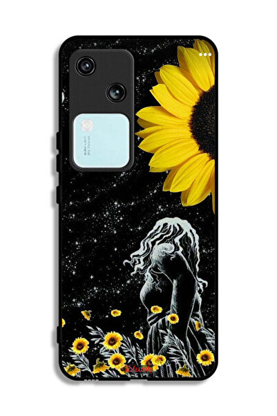 Tolwak Vivo S18 5G Protective Case Cover Girl Look At Moon Art