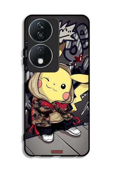 Tolwak غطاء حماية لهاتف Honor X7b 5G بتصميم Pichku Art