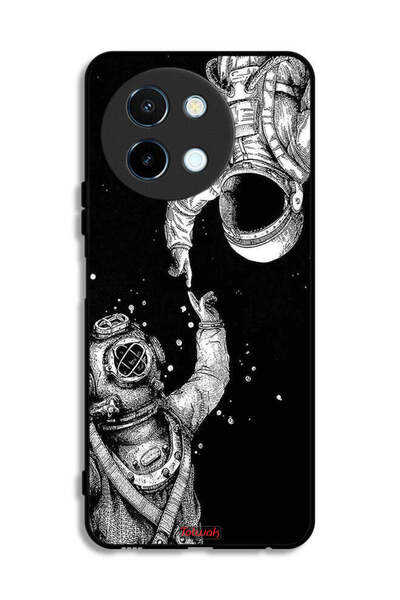 Tolwak غطاء حماية لهاتف Vivo Y38 5G بتصميم رواد فضاء