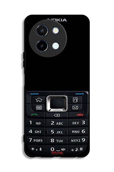 Tolwak غطاء حماية لهاتف Vivo Y38 5G بنمط هاتف قديم