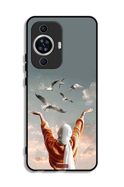 Tolwak غطاء حماية لهاتف هواوي نوفا 12 لايت - طيور تحلق