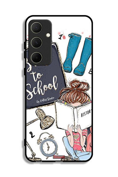 Tolwak غطاء حماية لهاتف Samsung Galaxy A35 5G بتصميم فتاة العودة إلى المدرسة ...