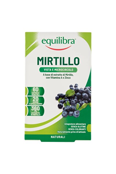 Equilibra Afin. Supliment Pentru Mentinerea Vederii Normale, 60 Capsule Veget...