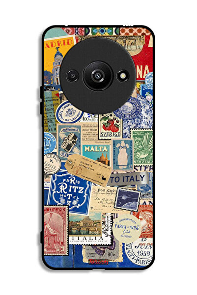 Tolwak Xiaomi Redmi A3 4G Protective Case Cover Stickers Of Different Cities