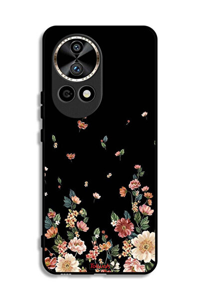 Tolwak Huawei nova 12 Ultra 5G Protective Case Cover Small Flowers In Bottom