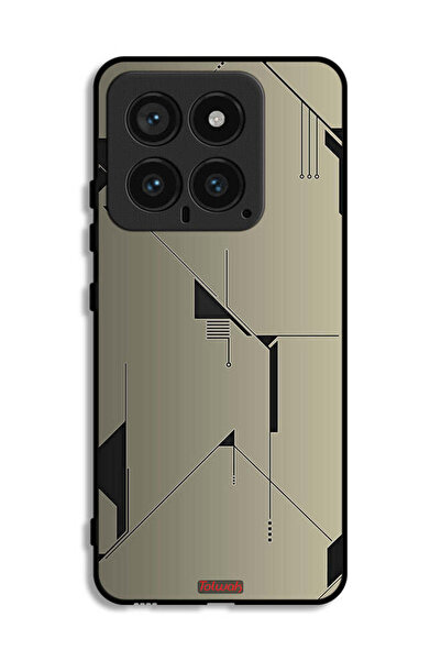 Tolwak Xiaomi 14 Protective Case Cover Minimalism Abstract Digital Art