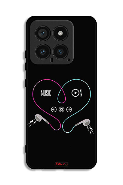 Tolwak غطاء حماية لهاتف Xiaomi 14 مع موسيقى