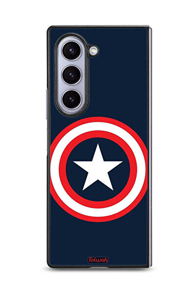 Tolwak Samsung Galaxy Z Fold6 Protective Case Cover Captain America