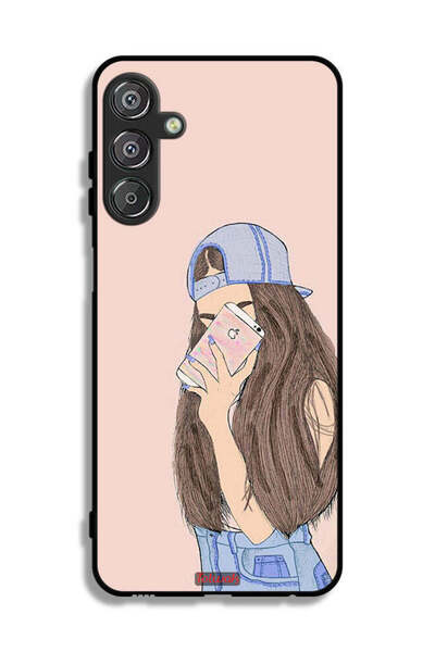 Tolwak غطاء حماية لهاتف Samsung Galaxy M15 5G لالتقاط صور سيلفي