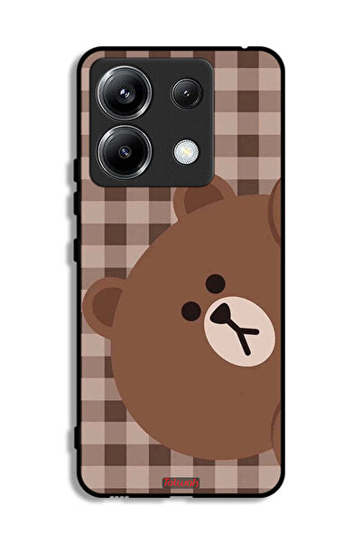 Tolwak غطاء حماية لهاتف شاومي ريدمي نوت 13 برو 5G بتصميم دب تيدي