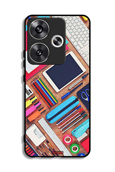 Tolwak غطاء حماية لهاتف شاومي ريدمي توربو 3 5G بتصميم فتاة هوبي ديسك