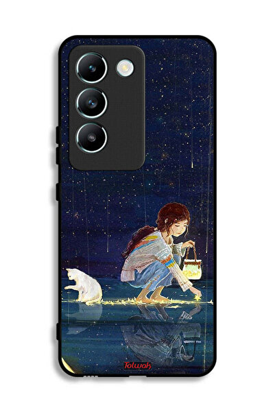 Tolwak غطاء حماية لهاتف Vivo V30 Lite 4G برسومات نجوم فنية