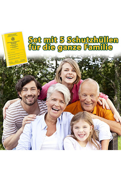 Boyigog notebook/certificate cover set, 10 pieces, transparent, PVC, 100 x 140 mm