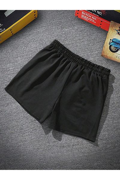 DAXİS Sportwear Company Pantaloni scurți din bumbac pieptănat imprimat pentru bărbați
