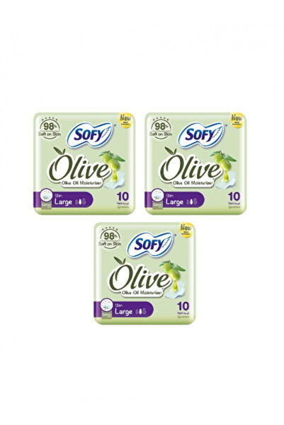 sofy وسادات زيتون 10×3 30 قطعة