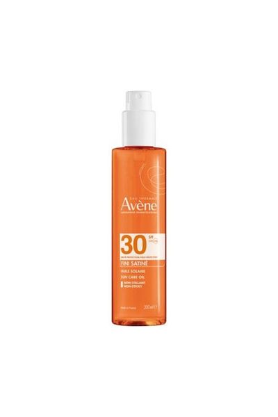 Avene Satin Finish Sun Oil Spf30 Body Oil, 200 ml