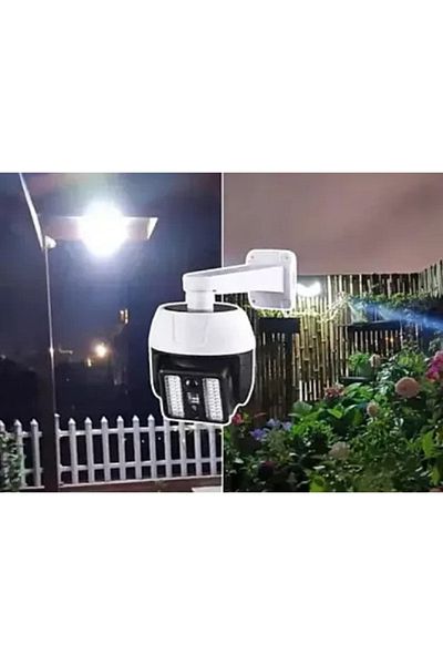 divendi-ro HW51182 66 SMD LED solar room lamp with sensor and remote control