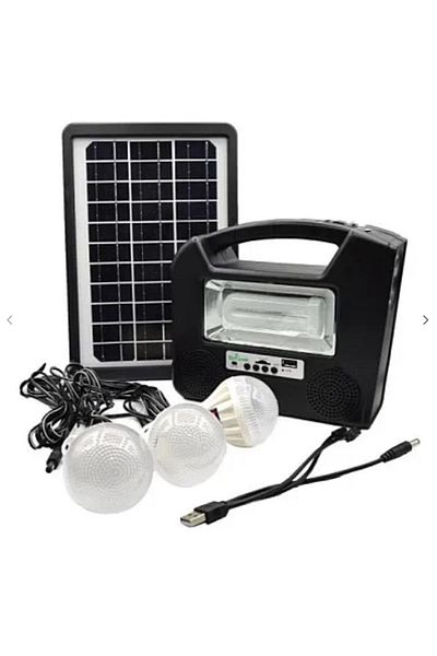 divendi-ro Solar panel kit CCLAMP CL-26 with radio and mp3 player