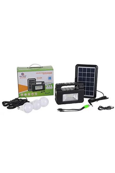 divendi-ro Solar panel kit EP-0138 with diffuser 3 bulbs 6V - 3.2W