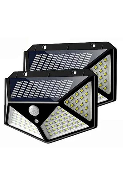divendi-ro Set of 2 ULTRA 100 Solar LED Lamps ULTRA 100 LED Solar with motion and light sensor 3 lighting modes